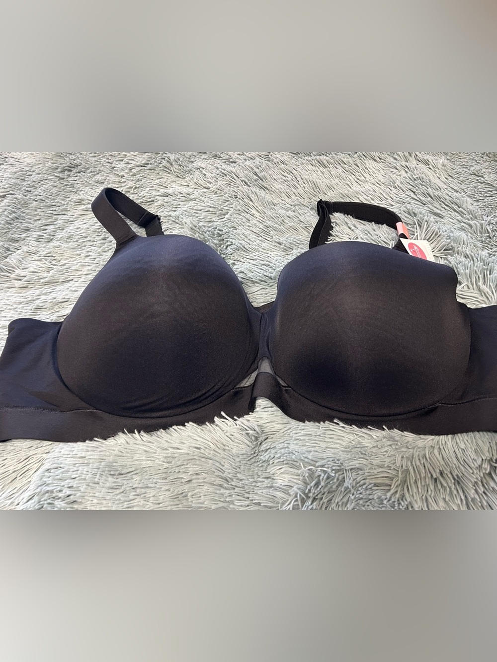 Cacique Black Molded Seamless T-Shirt Bra new